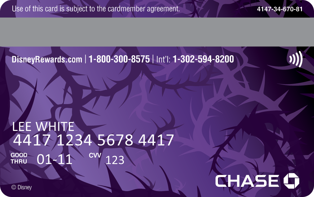 12 Maleficent Card Design Inspire Back