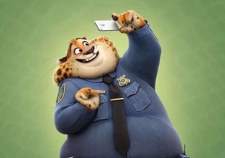 Clawhouser from Zootopia 2