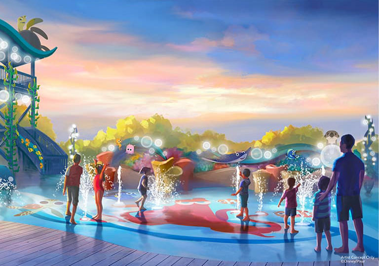 Finding Nemo Splash pad