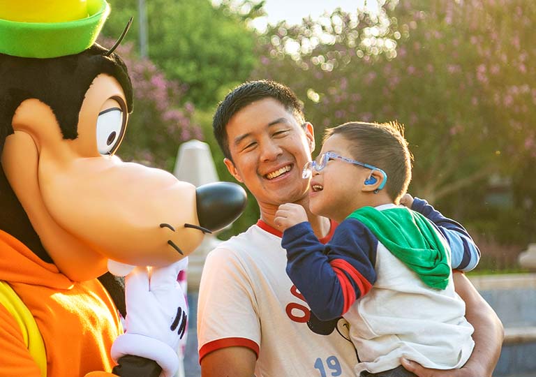 Family with Goofy