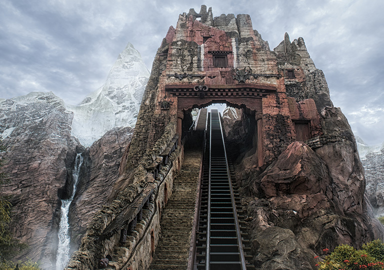 Expedition Everest attraction