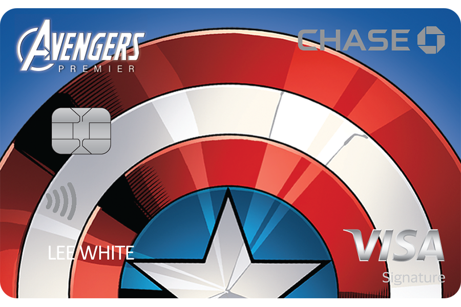 Captain America Card Design Premier Front