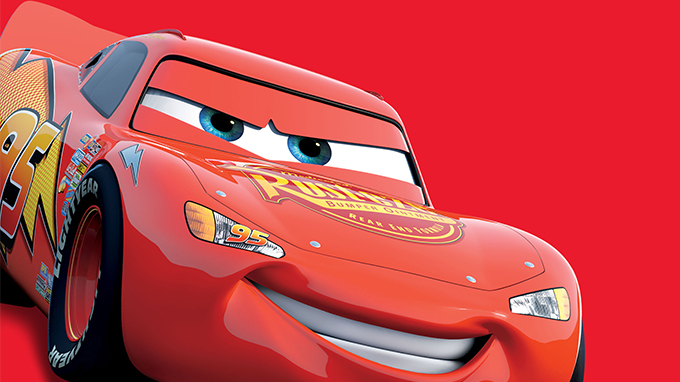 Boy with Real life Lightning McQueen