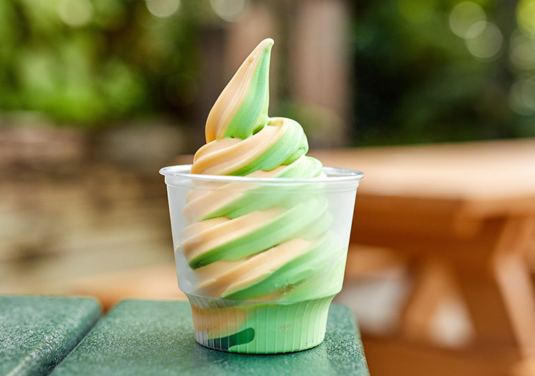 Soft serve swirl at Trilo Bites