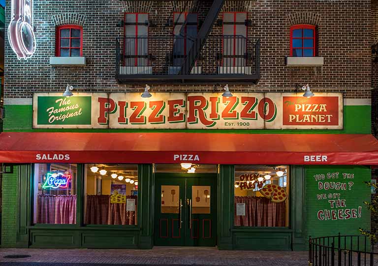 Pizza Rizzo store front