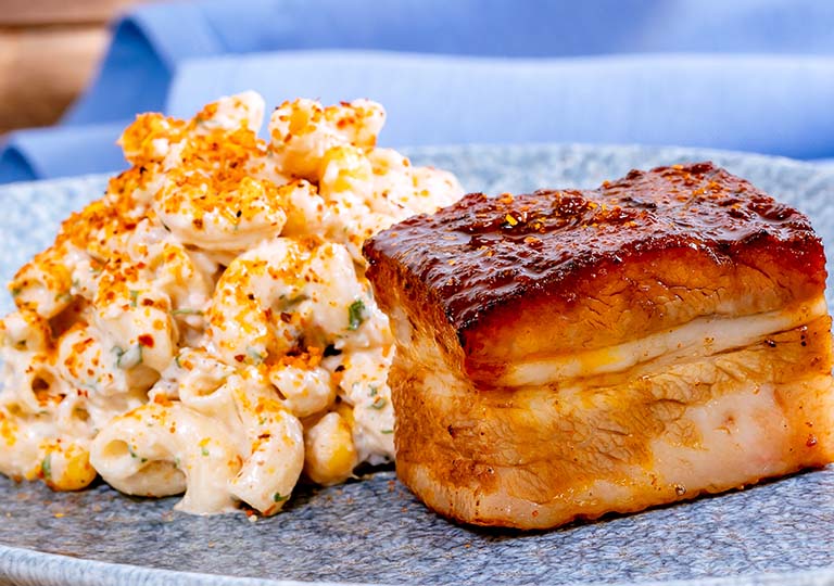 Carnitas-Style Pork Belly at LA Style Marketplace