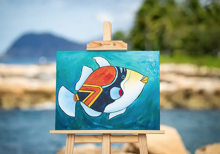 Painting of fish