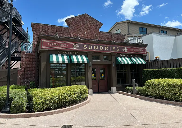 Stroller rental location