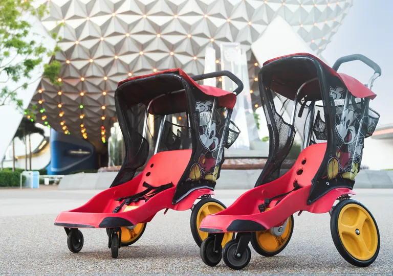 Strollers at EPCOT