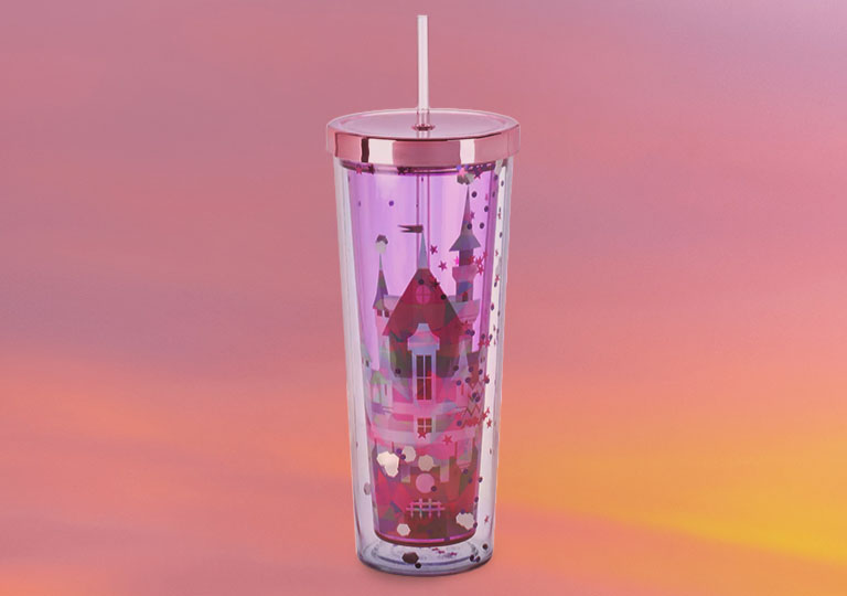 Fantasyland Castle Tumbler with Straw