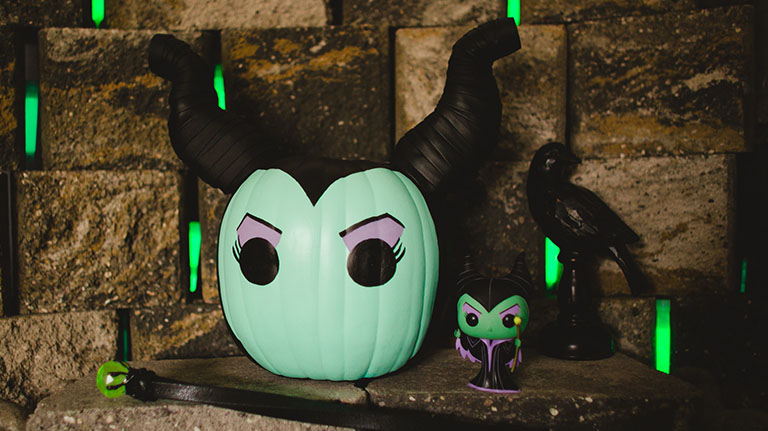 Maleficent pumpkin
