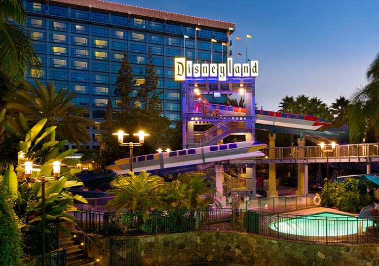 Disneyland Hotel Fireworks