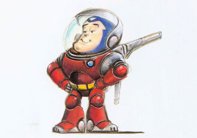 Buzz Lightyear drawing