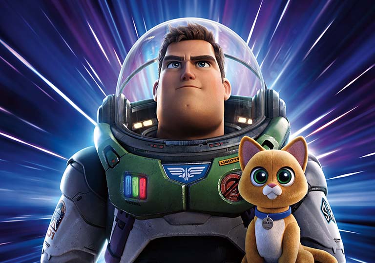 Buzz Lightyear and Socks