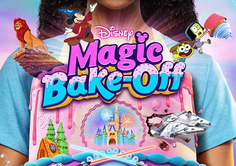 Magic Bake Off with Disney characters on Disney+