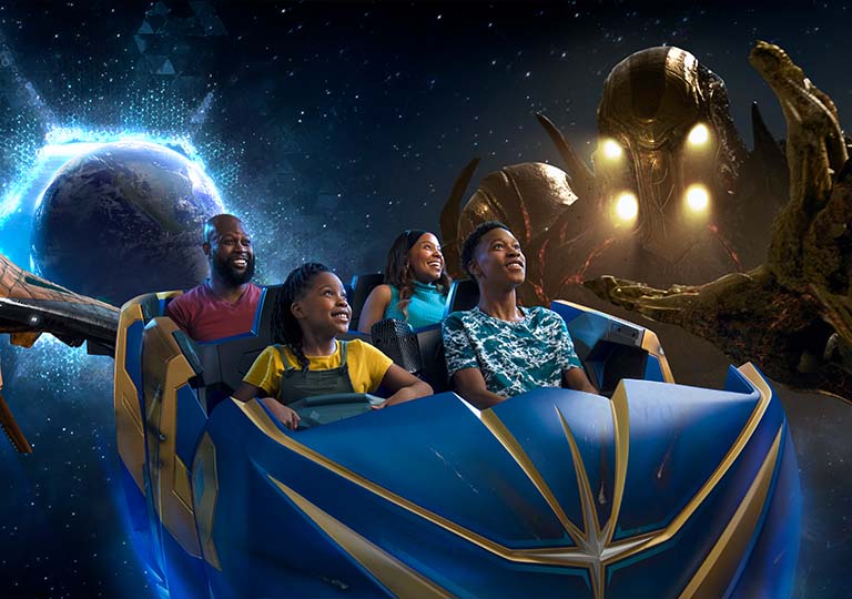 Guests on Guardians of the Galaxy: Cosmic Rewind