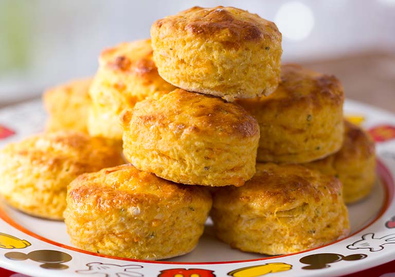 Sweet Potato Rosemary Biscuits
