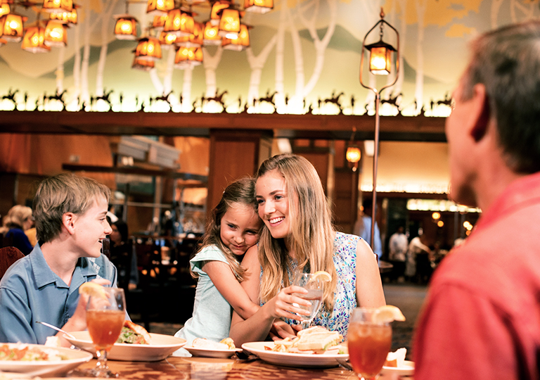 family at Storytellers Cafe