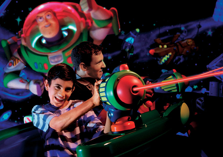 Buzz Lightyear Astro Blasters ride