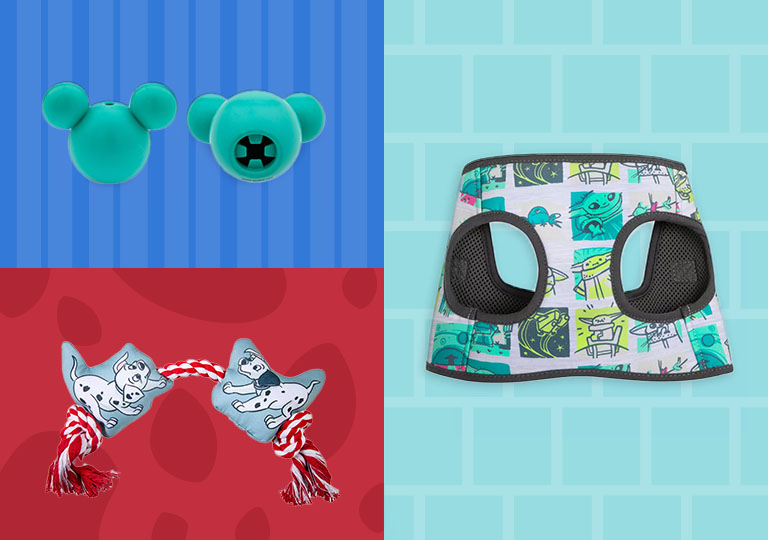 Dog Products: chew toy, halter and chew toy