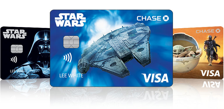 Disney Rewards Star Wars card designs