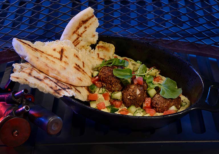 Felucian Kefta & Hummus Garden Spread at Docking Bay 7 Food and Cargo