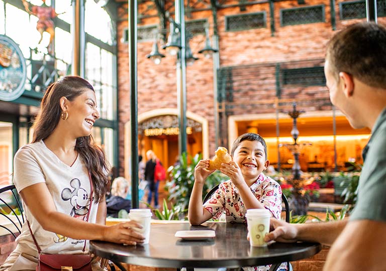 Family at Port Orleans Resort