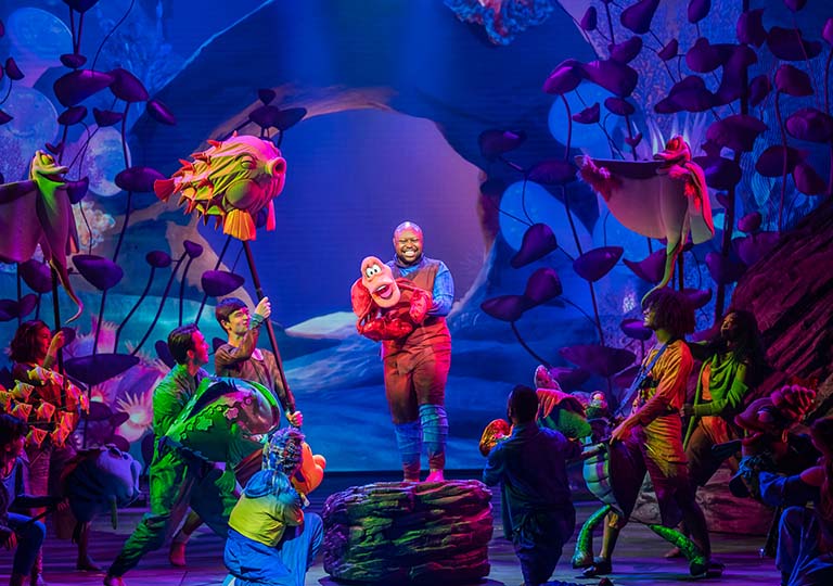 Dazzling Broadway-style show Disney The Little Mermaid