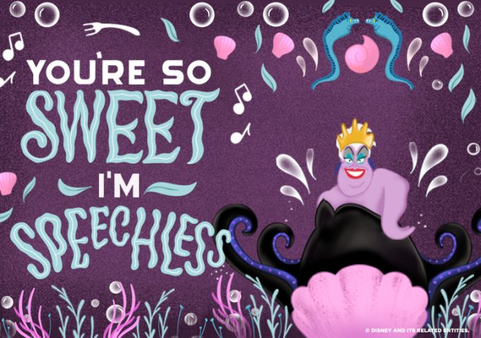 You're so sweet I'm speachless Villaintines Day