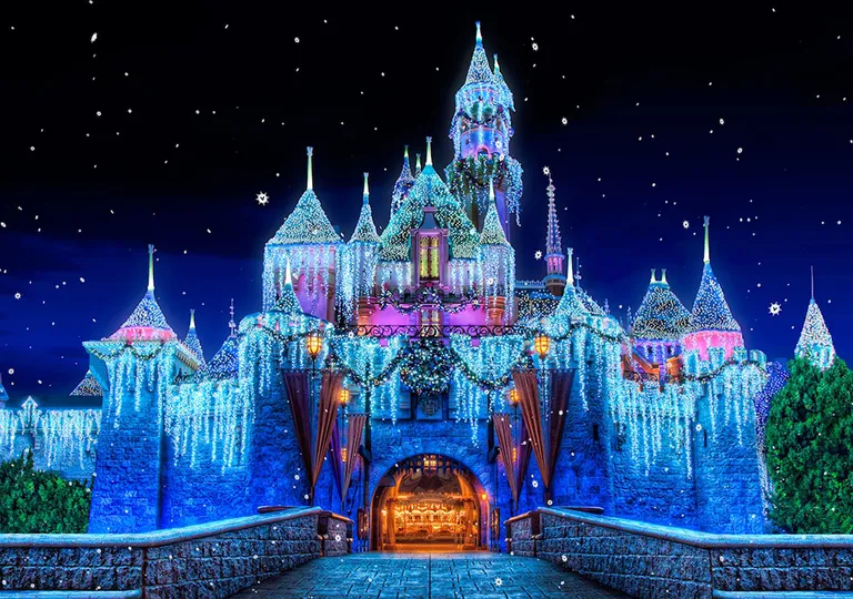 Wintertime Enchantment at Sleeping Beauty Winter Castle