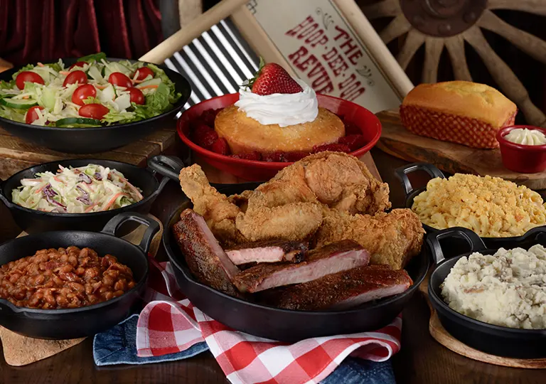 food at Hoop De Doo 