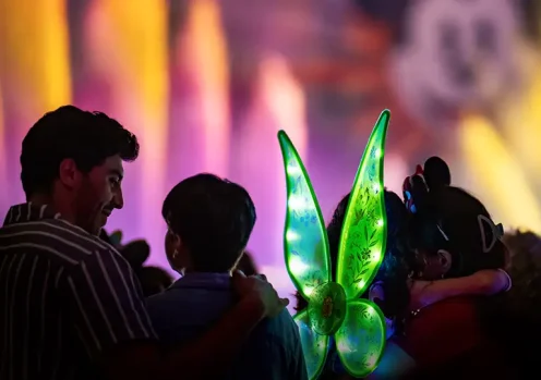 Guests at World of Color Happiness!