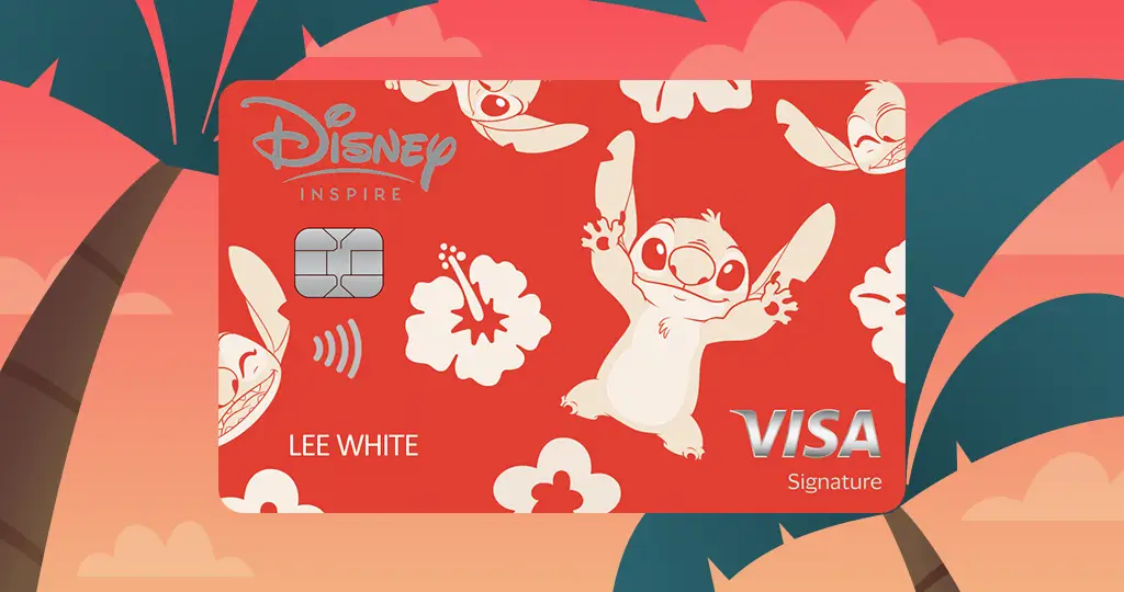 Announcing the New Disney Inspire Visa Stitch Card Design