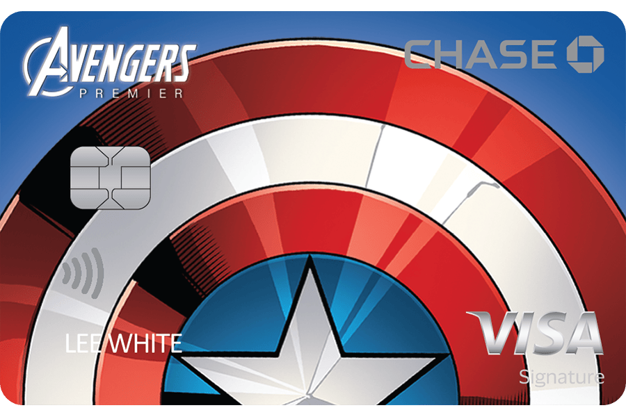 Captain America Card Design Premier Front