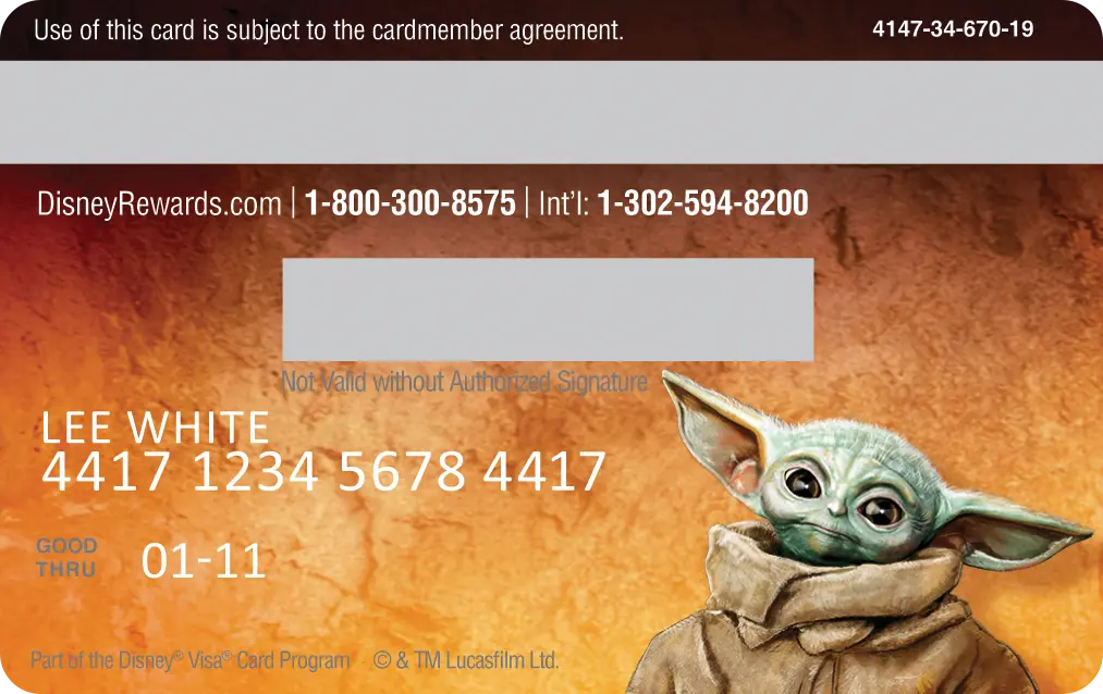 13 Mandalorian Card Design Classic Back