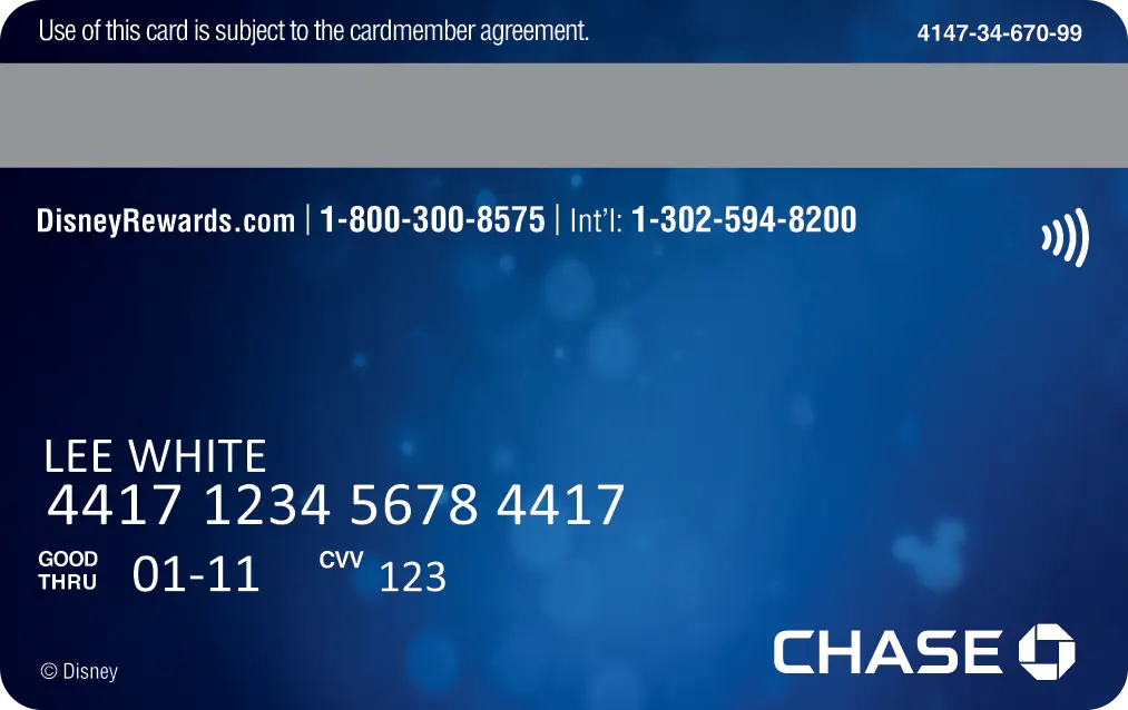 Starlight Card Design Premier Back