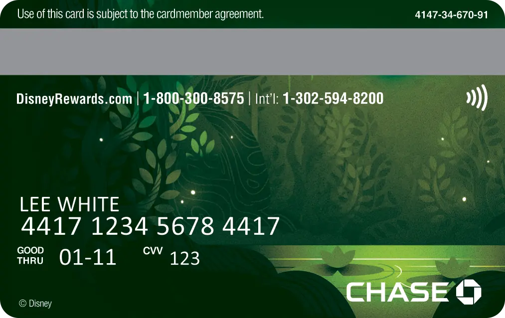 Tiana's Bayou Card Design Inspire Back