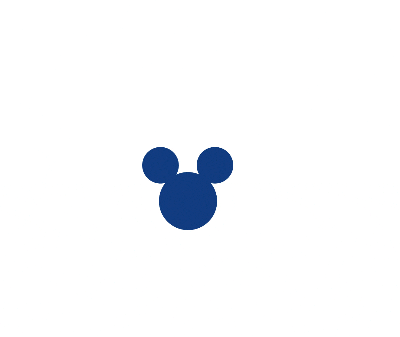 Disney loading Mickey icon with a spinning circle status indicator.