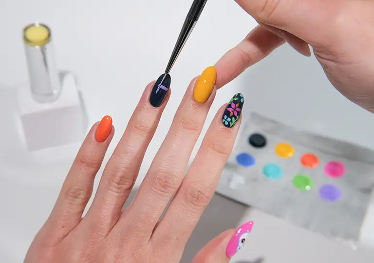 Coco nail art
