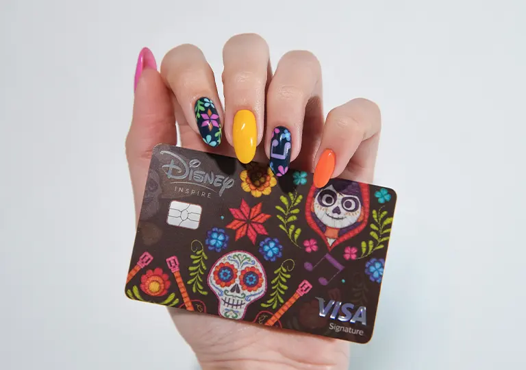 Coco Nail Art Design with Inspire Card