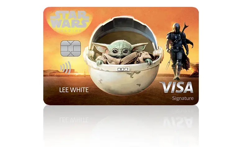 The Mandalorian and Grogu Disney Visa Credit Card