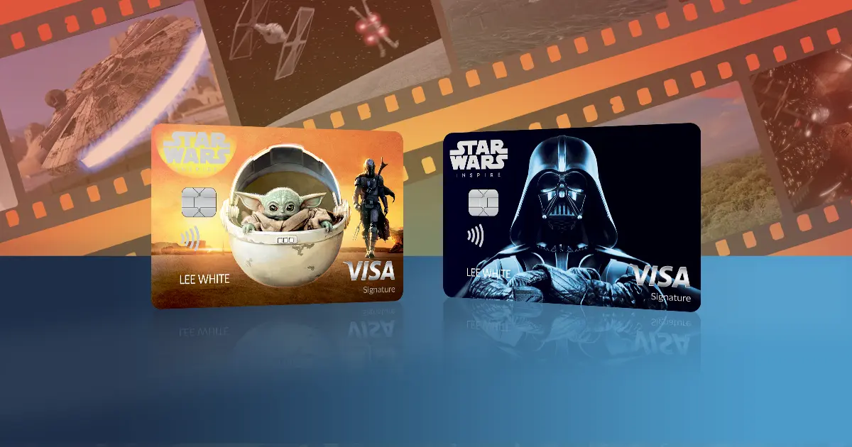 A Star Wars Card Design