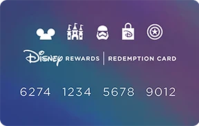 Disney Rewards Redemption Card