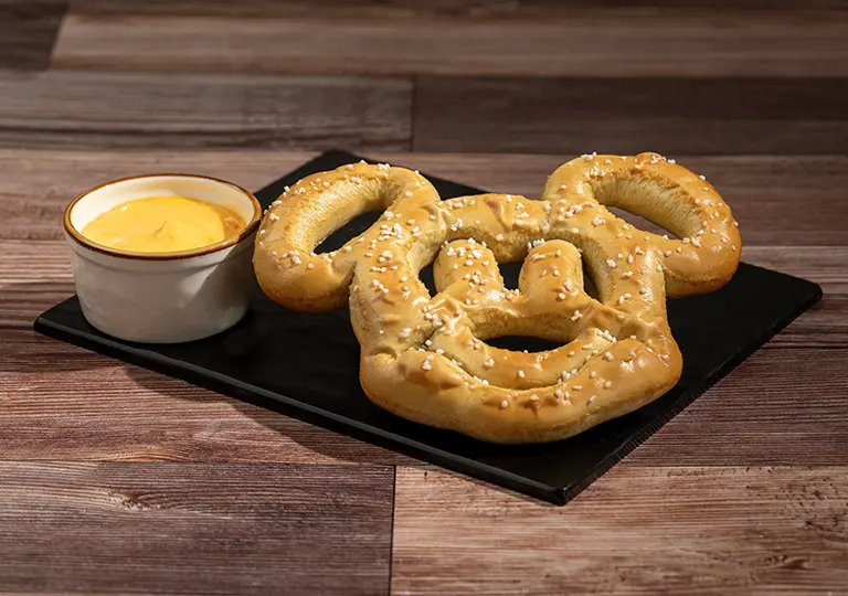 Mickey Shaped Pretzel