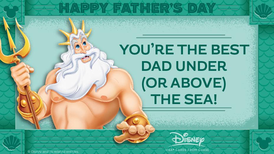 Disney Father Day Triton