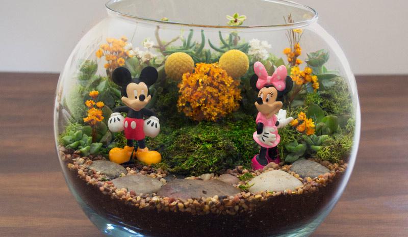 Disney DIY Terrarium Step 9