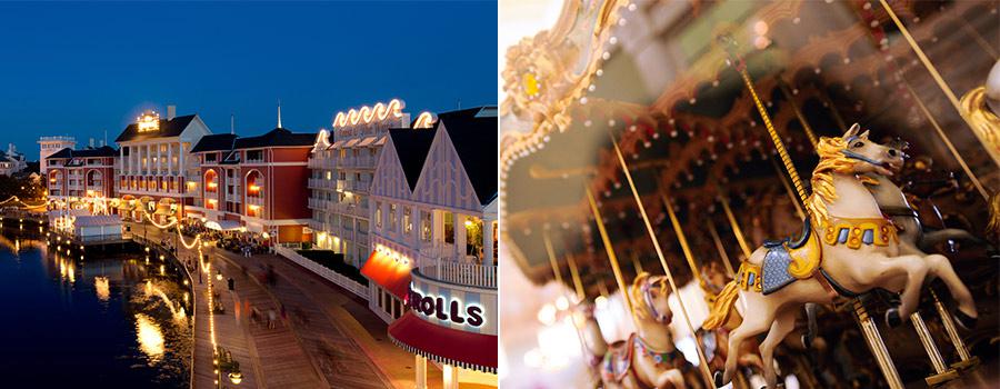 Boardwalk Inn Carousel