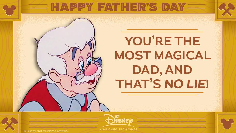 Fathers Day eCard Geppetto
